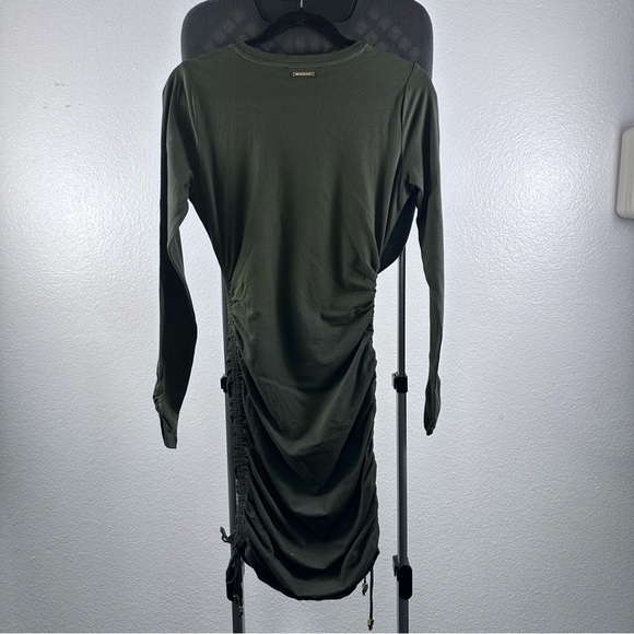 Michael KORS Women’s Olive Green Long Sleeve Dress Size XS - Picture 5 of 7